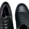Carlo Delari Ботинки на меху черный 7174066         (фото4) small